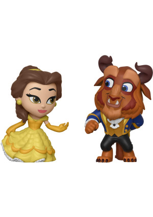 Funko Mini Vinyl Figures: Beauty and The Beast - Belle 2 Pack, Multicolor