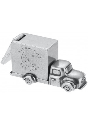 Danforth - Truck Pewter Toothfairy Box - Handcrafted - Gift Boxed - Made in USA