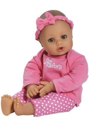 Adora Playtime Collection Pink 13" Soft Baby Doll with Bottle