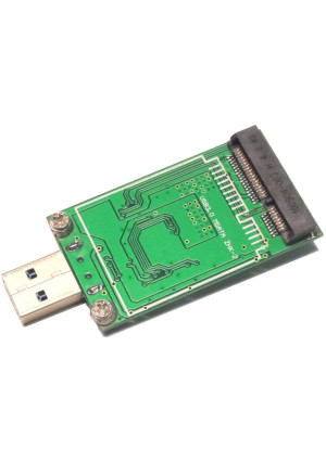 Micro SATA Cables USB 3.0 mSATA SSD Adapter as USB Disk Driver