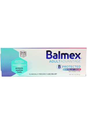 Balmex Adult Care Rash Cream, 3 OZ (Pack of 2)