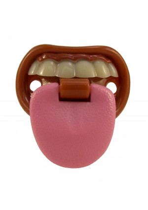 Baby with Attitude Tongue Pacifier, Billy Bob Teeth Pacifier