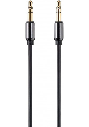 Monoprice Onyx Series Auxiliary 3.5mm TRS Audio Cable, 1ft