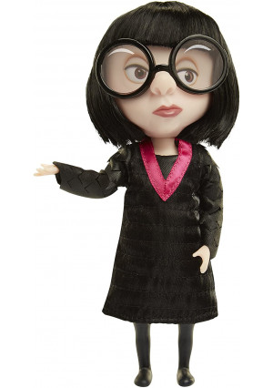 The Incredibles 2 Edna Action Figure Doll in Deluxe Costume and Glasses