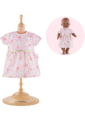 Corolle Mon Grand Poupon 14" Pink Dress Toy Baby Doll