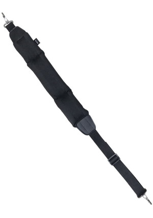 Intech Single Padded Adjustable Strap for Golf Bags, Black