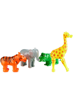 POPULAR PLAYTHINGS Mix or Match Animals, Magnetic Toy Play Set, Jungle