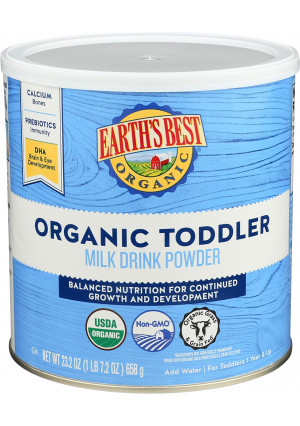 Earth's Best Organic Toddler Milk Drink Powder, Natural Vanilla, 21 oz