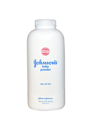 Johnson and Johnson Baby Powder, Helps Eliminate Friction, 15oz