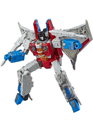 Transformers Toys Generations War for Cybertron Voyager Wfc-S24 Starscream Action Figure - Siege Chapter - Adults and Kids Ages 8 and Up, 7"