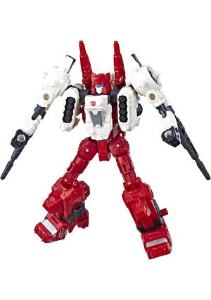 Transformers Toys Generations War for Cybertron Deluxe Wfc-S22 Autobot Six-Gun Weaponizer Action Figure - Siege Chapter - Adults and Kids Ages 8 and Up, 5