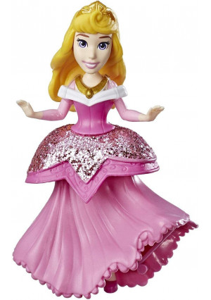 Disney Princess Aurora Doll with Royal Clips Fashion, One-Clip Skirt