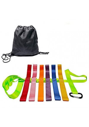 Safety Walking Rope with Colorful Handles for Daycare Teacher and Schools Designed (12 Children and 2 Adults)