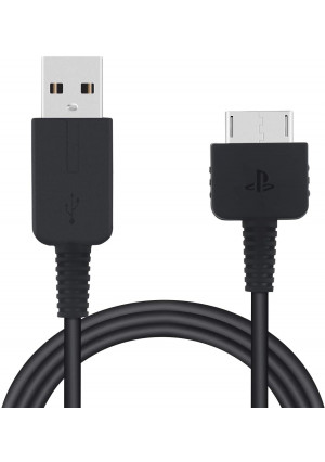 FunTurbo Upgraded PS Vita Charger Cable, Playstation Vita Charging Cable PSV 1000 USB Data and Power Charger Cord 3.3 ft
