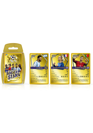 World Soccer Stars Top Trumps Card Game