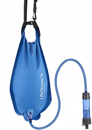 LifeStraw Flex Advanced Water Filter with Gravity Bag - Removes Lead, Bacteria, Parasites and Chemicals