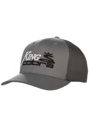 Cobra Golf 2019 King Cobra Trucker Snapback Hat (One Size)