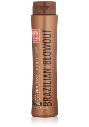 BRAZILIAN BLOWOUT Acai Anti Frizz Conditioner, 12 Fl Oz