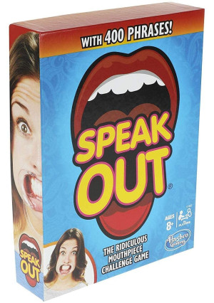 Hasbro Gaming Speak Out Game Mouthpiece Challenge