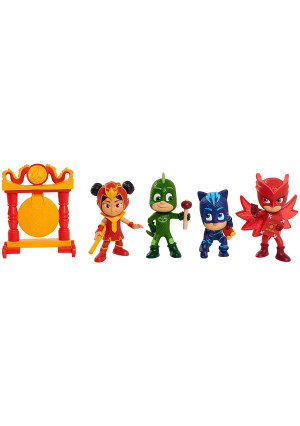 PJ Masks Mystery Mountain Collectible Figures, Multi-Color