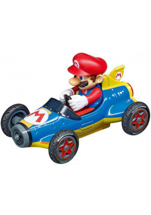 Carrera 64148 Nintendo Mario Kart 8 Mach 8 Mario GO!!! Analog Slot Car Racing Vehicle 1:43 Scale