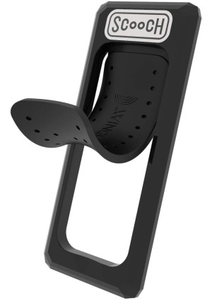 Scooch WINGBACK | Pop Up Phone Grip and Stand for Phones and Tablets (Black)