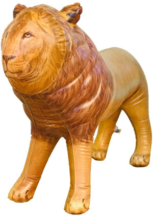 Jet Creations Inflatable Male Lion with Mane Stuffed Animal, Standing  Ideal for Safari or Wildlife Theme Parties, Favors, and Decorations, Size 36 inch Long, an-Lion