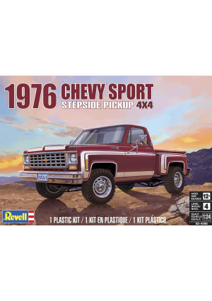 Revell 854486 1/24 76 Chevy Sport Stepside Pickup 4x4