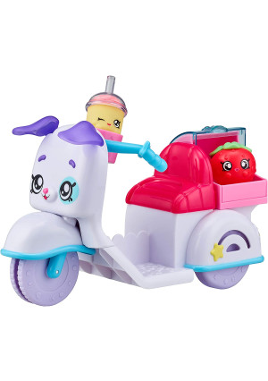 Kindi Kids Fun Delivery Scooter and 2 Shopkins