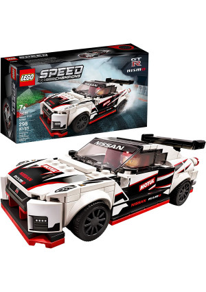 LEGO Speed Champions Nissan GT-R NISMO 76896 Toy Model Cars Building Kit Featuring Minifigure, New 2020 (298 Pieces)