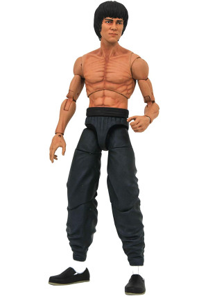 DIAMOND SELECT TOYS Bruce Lee (Shirtless Version) Select Series 2 Action Figure