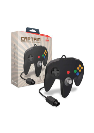 Hyperkin "Captain" Premium Controller for N64 (Black)