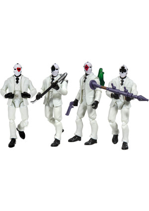 Fortnite Squad Mode 4 Figure Pack, Highstakes (Amazon Exclusive)