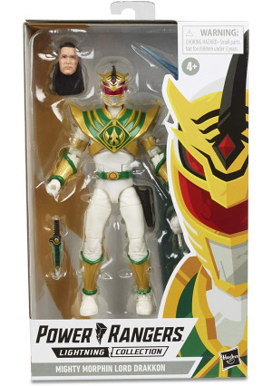 Power Rangers Lightning Collection 6" Mighty Morphin Lord Drakkon Collectible Action Figure Toy Inspired by Shattered Grid Comics