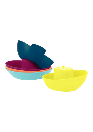 Boon Fleet Stacking Boats - Multicolor (5pcs)