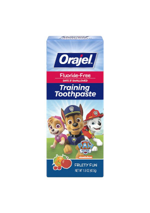 Orajel Training  toothpaste Tooty Fruity