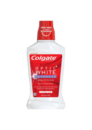 Colgate Optic White Mouthwash Refreshing Mint