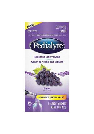 Pedialyte Powder Packs Grape