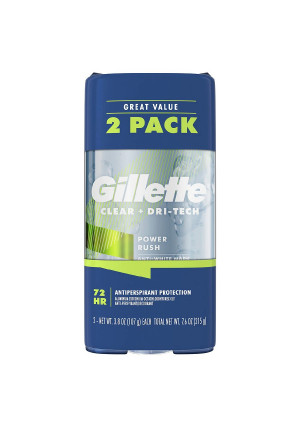 Gillette Gel Antiperspirant Deodorant Power Rush