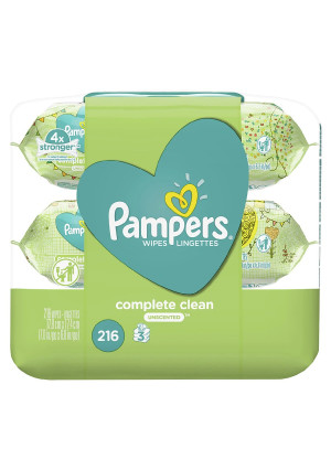 Pampers Baby Wipes Unscented