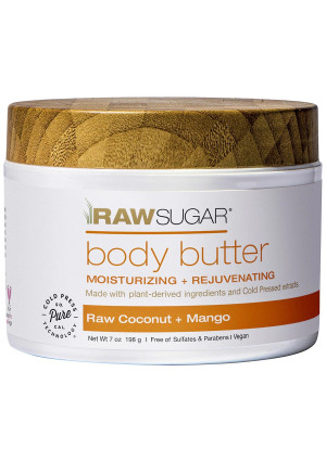 Raw Sugar Body Butter Raw Coconut + Mango