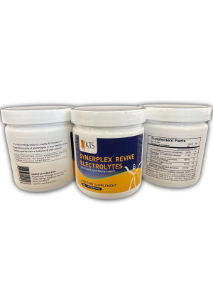 Synerplex Revive Electrolyte Powder is the best and most complete electrolyte formula available. Helps hydrate, reduce cramping and detoxify.